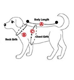 A.A.A. Three strap lightweight safety harness (Small/medium Dog range)