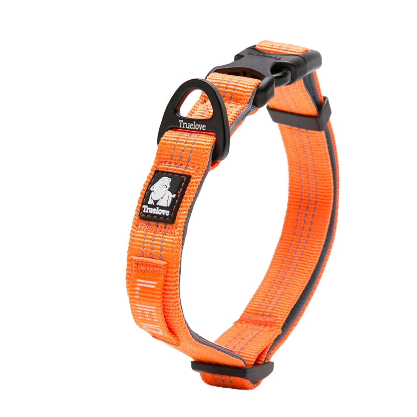 Light reflective collars with LED light tag