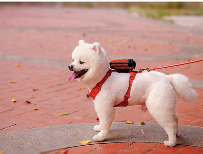 Dog Harness, Bag and Lead set