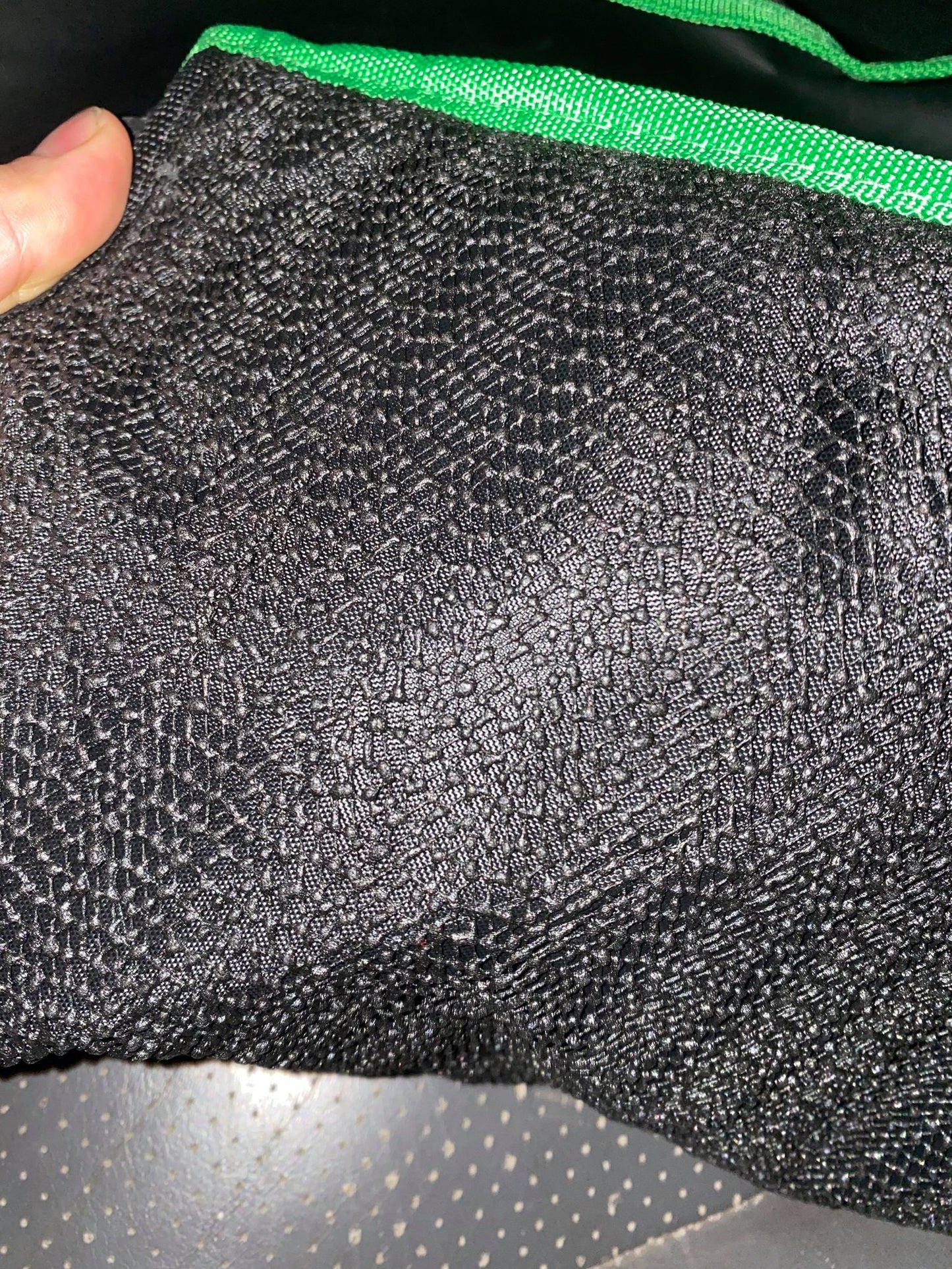 Back Seat car cover with velcro seat belt opening -Cars and SUVs