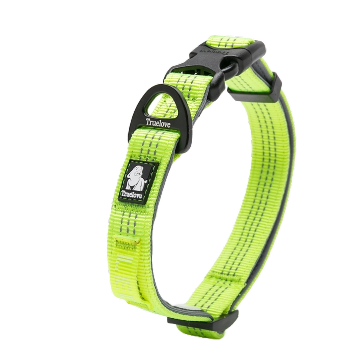 Light reflective collars with LED light tag